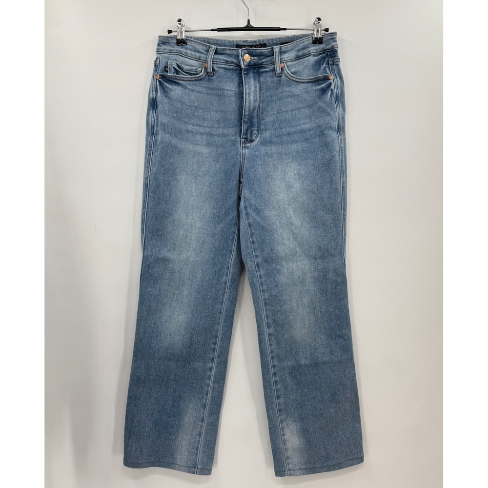 Judy Blue Women's Blue Straight Leg Jeans Size 13/31‎